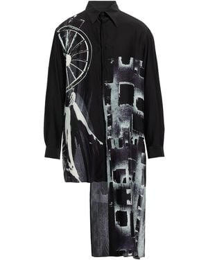 Yohji Yamamoto Shirt Silk - Black