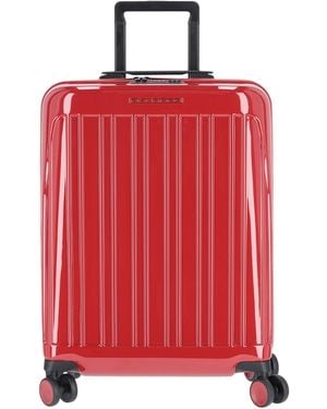 Piquadro Wheeled Luggage - Red