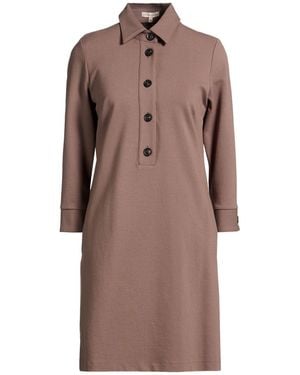 Camicettasnob Mini Dress - Brown