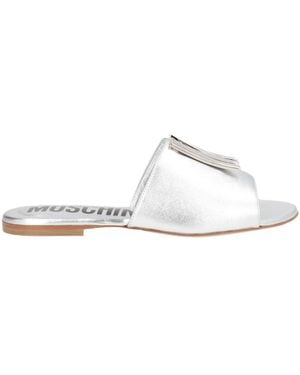 Moschino Sandals Leather - White