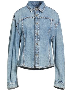 Haikure Denim Shirt Cotton - Blue