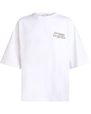McQueen T-Shirt Cotton - White