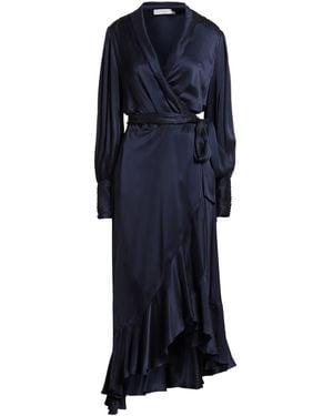 Zimmermann Midi-Kleid - Blau