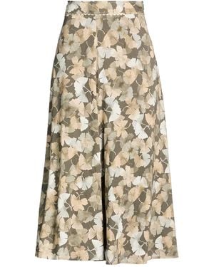 Purotatto Midi Skirt - Natural