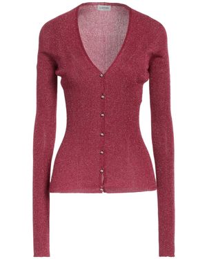 Lanvin Cardigan Metallic Polyester, Polyamide - Red