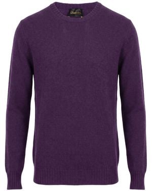 Drumohr Sweater Cashmere - Purple