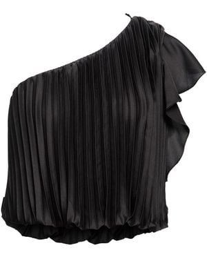 Kaos Top Polyester - Black