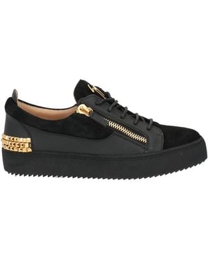 Giuseppe Zanotti Sneakers Leather - Black