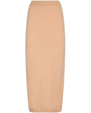 Semicouture Maxi-Rock - Natur