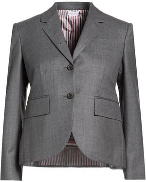 Thom Browne Blazer Wool - Gray