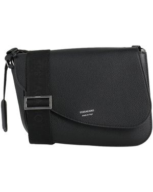 Ferragamo Cross-Body Bag Leather - Black