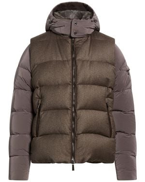 Moorer Puffer Wool, Cashmere, Polyamide - Brown