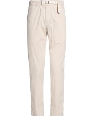 White Sand Pants Cotton, Polyamide, Elastane - Natural