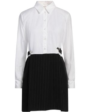Dixie Mini Dress Polyester, Viscose, Elastane, Cotton - White
