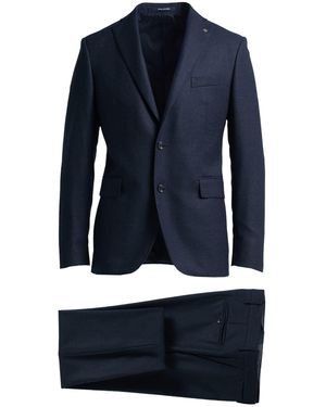 Tagliatore Midnight Suit Super 110S Wool - Blue
