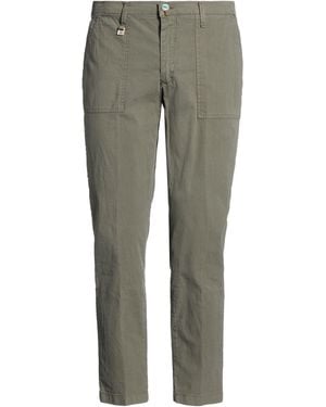 Barbati Military Trousers Cotton, Elastane - Grey