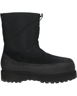 Diemme Alpago Boot Leather, Textile Fibres - Black