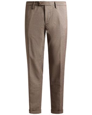 RE_HASH Dark Pants Polyester, Viscose, Elastane - Gray