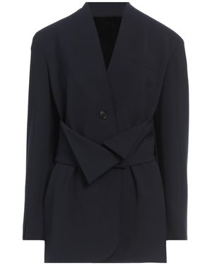 Del Core Blazer Polyester, Wool, Elastane - Blue