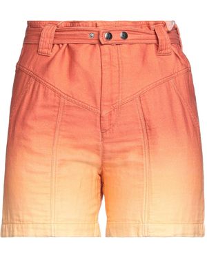 Isabel Marant Kaynetd Tie-Dye Effect Shorts - Orange