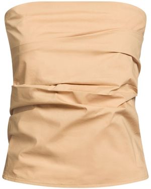 Kaos Top Cotton - Natural