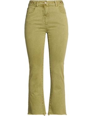 Luisa Cerano Jeans Cotton, Elastane - Green