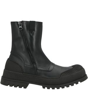 MICH SIMON Ankle Boots Calfskin - Black