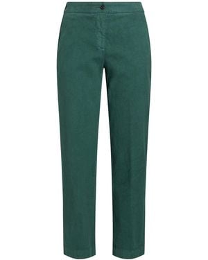 ROSSO35 Pants Cotton, Elastane - Green