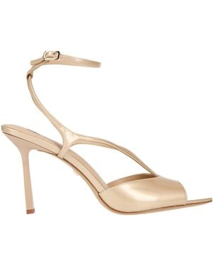 Lola Cruz Sandals Leather - Metallic