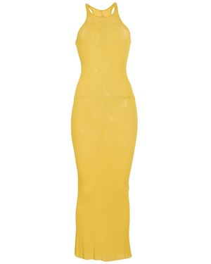 Rick Owens Midi Dresses - Yellow