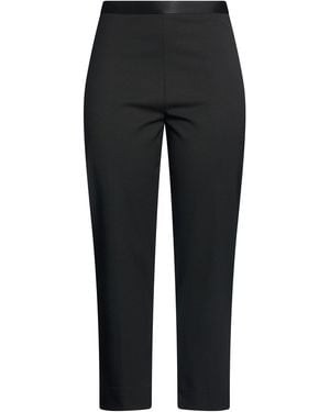 Antonelli Pants Polyester, Virgin Wool, Elastane - Black