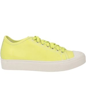 Sofie D'Hoore Lime Sneakers Leather - Yellow