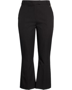 Yes-Zee Pants Polyester, Elastane - Black