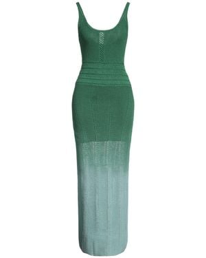 STAUD Vestito Lungo - Verde