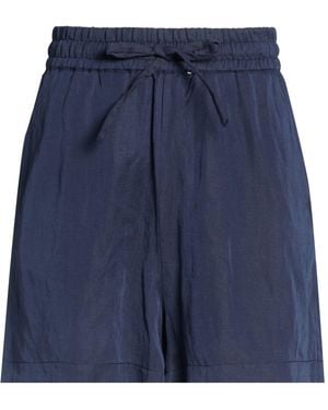 North Sails Shorts & Bermuda Shorts Lyocell, Linen - Blue