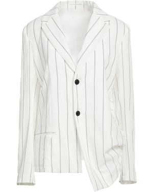 Y's Yohji Yamamoto Blazer Cotton - White