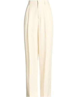 Tagliatore 0205 Pants Linen - White