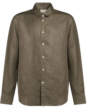 Edition10 Shirt Linen, Lyocell - Green