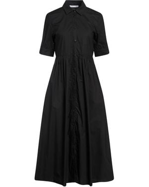 Caractere Midi Dress - Black