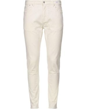 UNIFORM Trousers Cotton, Elastane - White