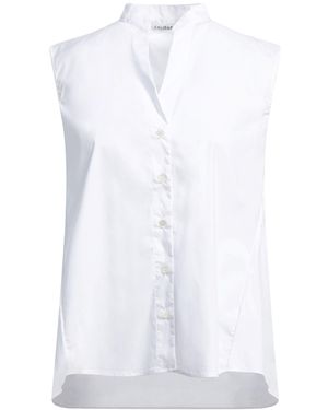 Caliban Shirt Cotton, Polyamide, Elastane - White