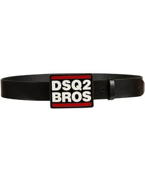 DSquared² Belt Leather - Black