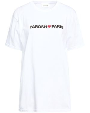 P.A.R.O.S.H. T-Shirt Cotton - White