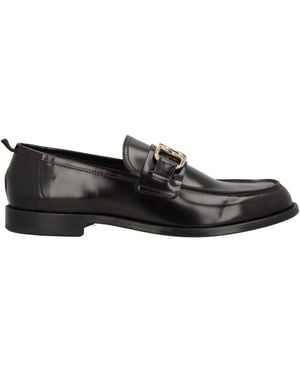 Giovanni Conti Loafers Leather - Black