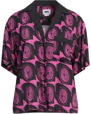 Obey Fuchsia Shirt Modal - Purple
