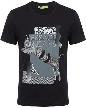 Versace Jeans Couture T-Shirt Cotton - Black