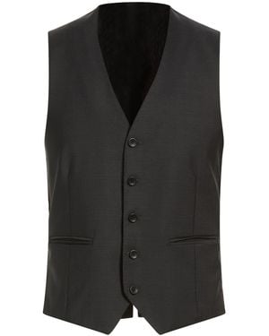 Tonello Tailored Vests - Black