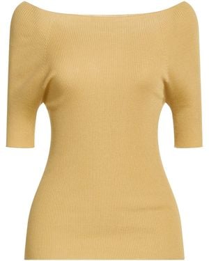 Gentry Portofino Marigold Sweater Silk, Cotton - Yellow