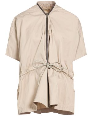 Rick Owens Jacket Polyester - Natural