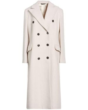 Brian Dales Coat Virgin Wool, Nylon, Merino Wool, Alpaca Wool - Natural